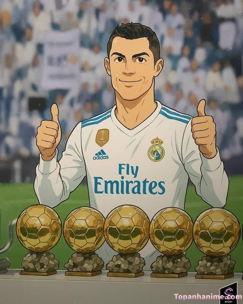 ảnh Ronaldo anime 7