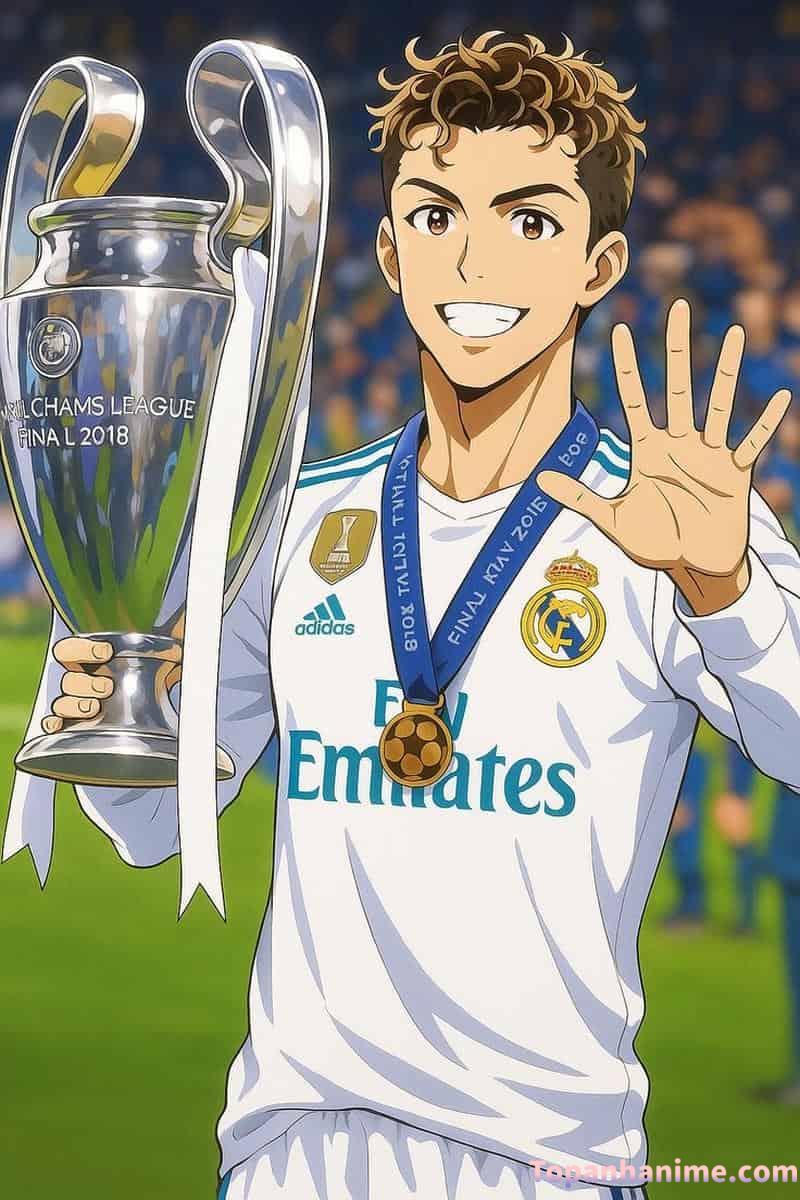 ảnh Ronaldo anime 27