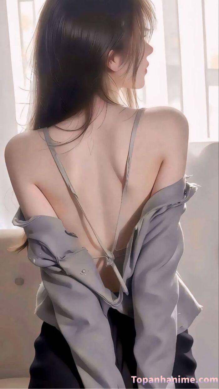 ảnh sau lưng cô gái 35