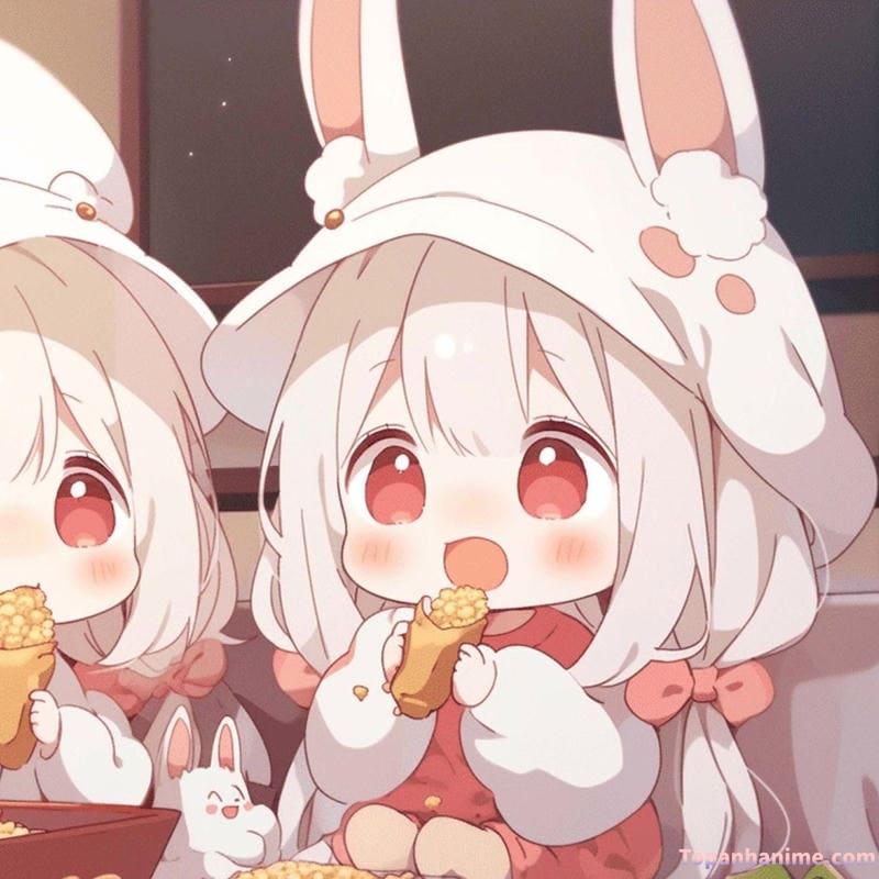 ảnh thỏ anime 16