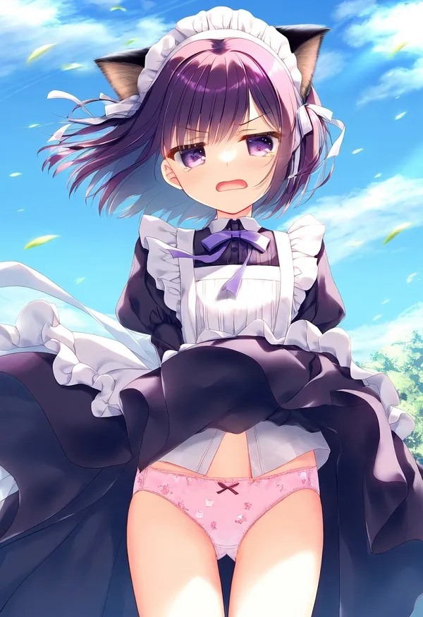 Ảnh tốc váy anime 4