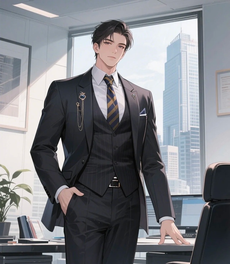 ảnh tổng tài anime lạnh lùng 8