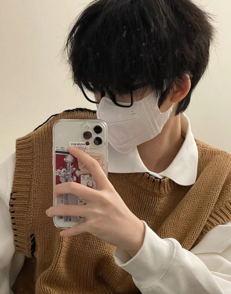 ảnh trai đẹp Trung Quốc che mặt 7