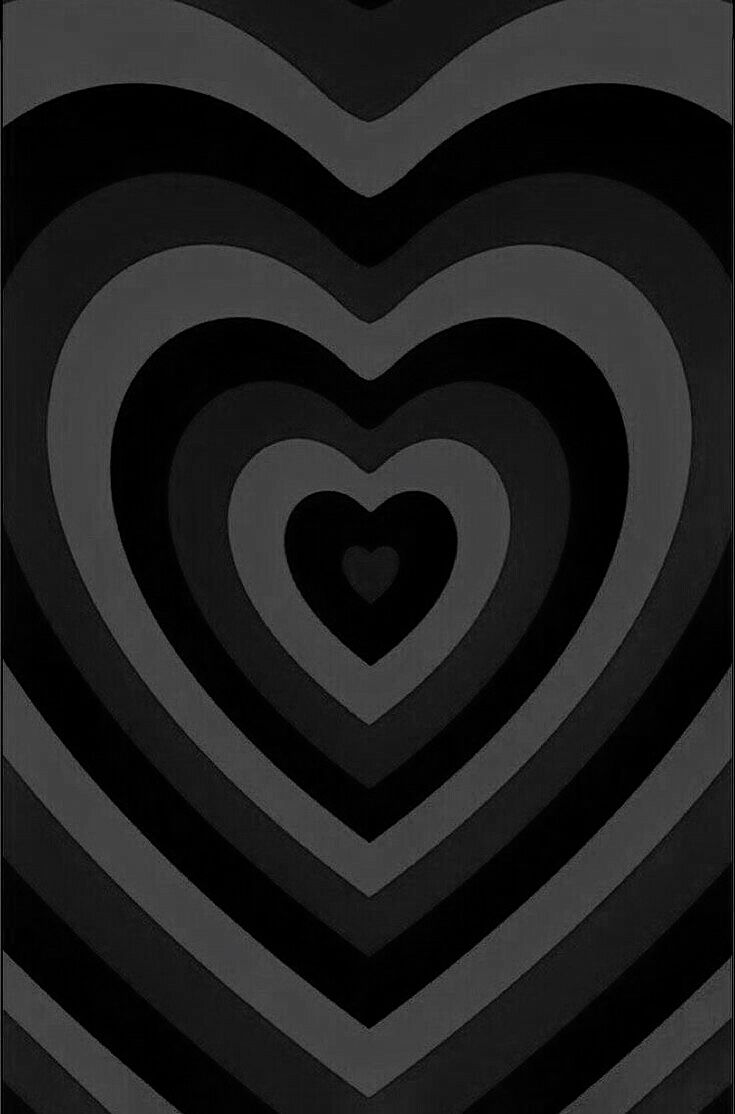 ảnh trái tim đen đẹp 14