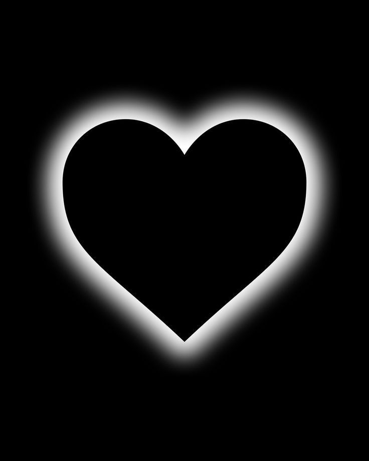 ảnh trái tim đen đẹp 18