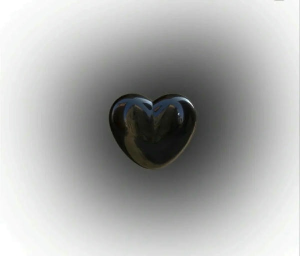 ảnh trái tim đen đẹp 33