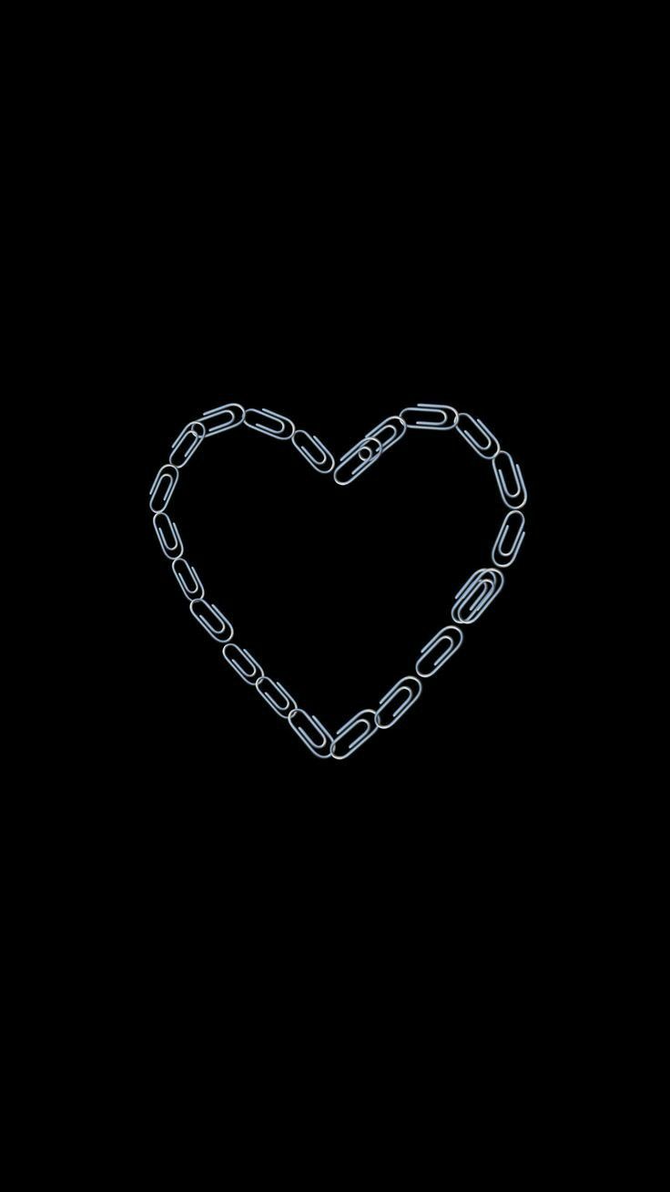 ảnh trái tim đen đẹp 6