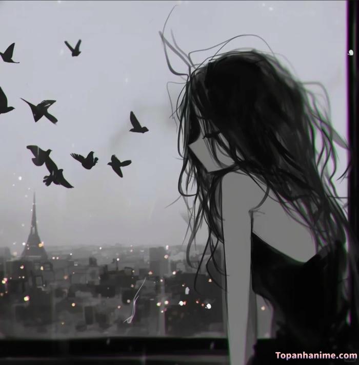 Ảnh anime buồn 1