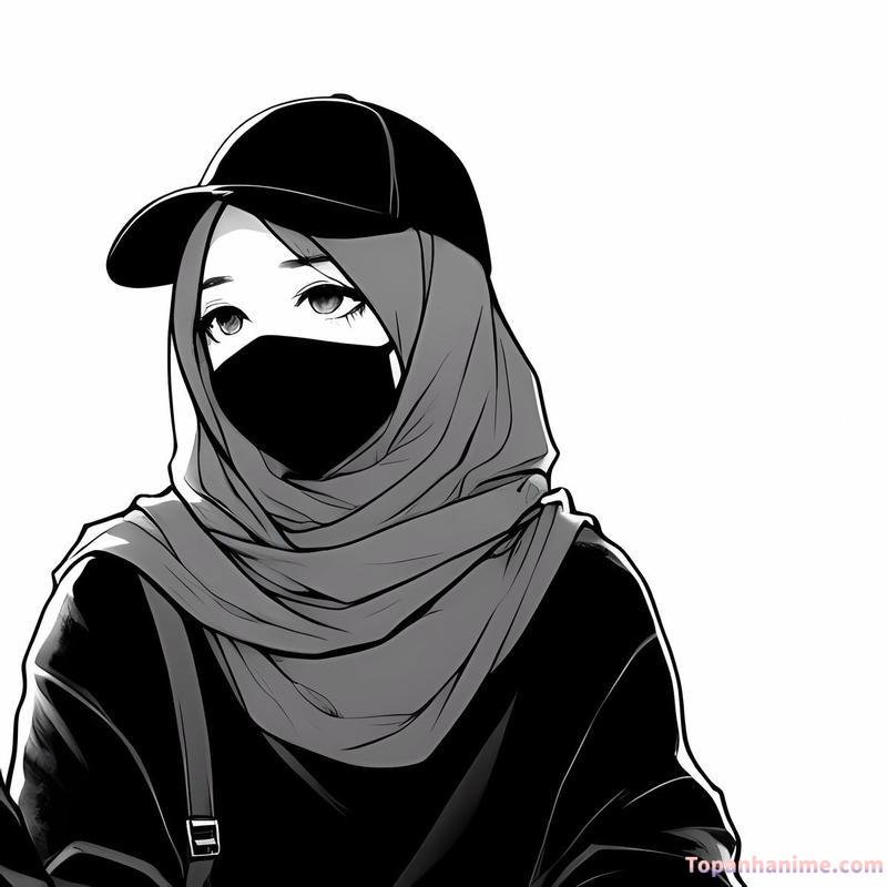 ảnh anime che mặt 20