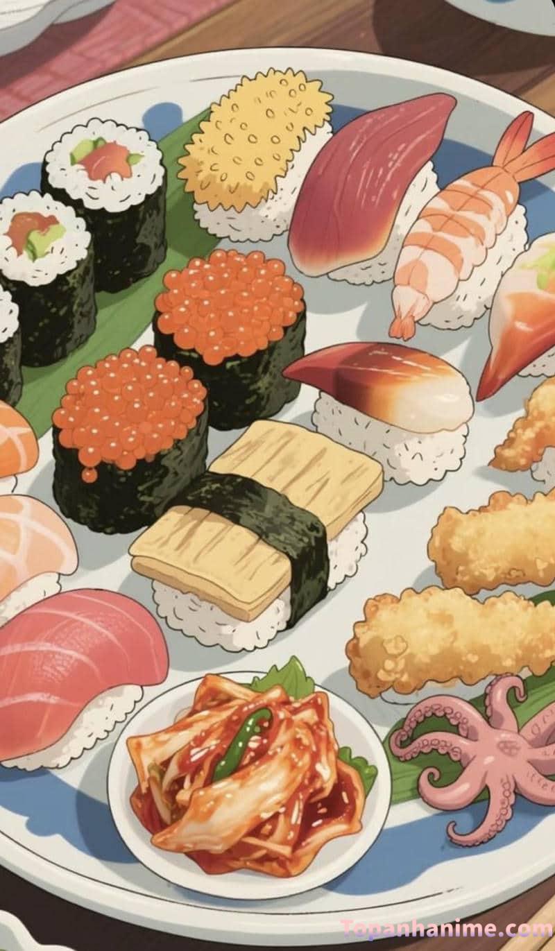 Ảnh đồ ăn anime 10