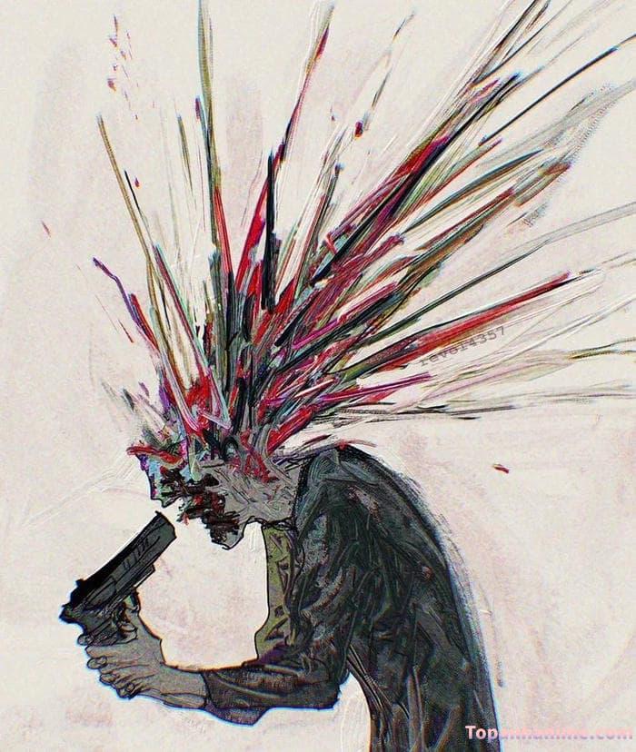 Ảnh anime buồn 2