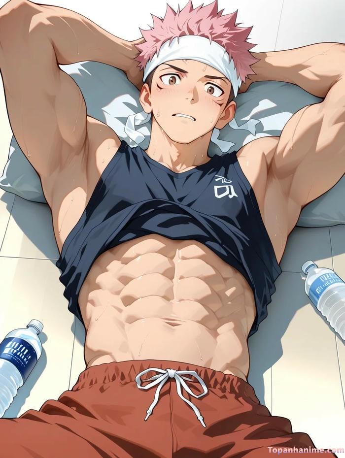 Ảnh anime nam 6 múi 7