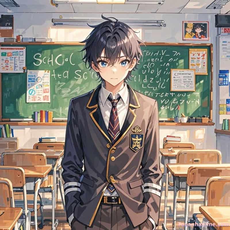 ảnh anime nam học sinh 31