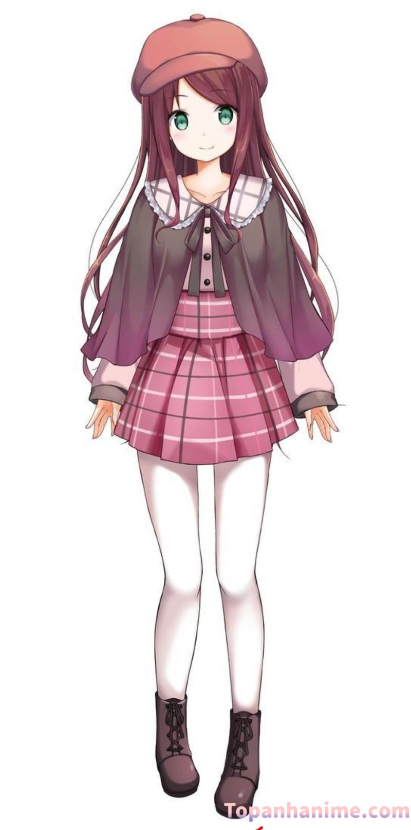 ảnh gái anime mặc váy ngắn 11