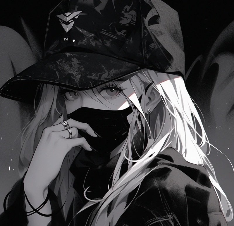 avatar ảnh girl che mặt ngầu 34