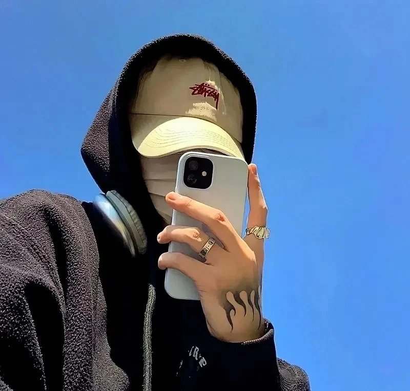 avatar ảnh trai đẹp che mặt 10