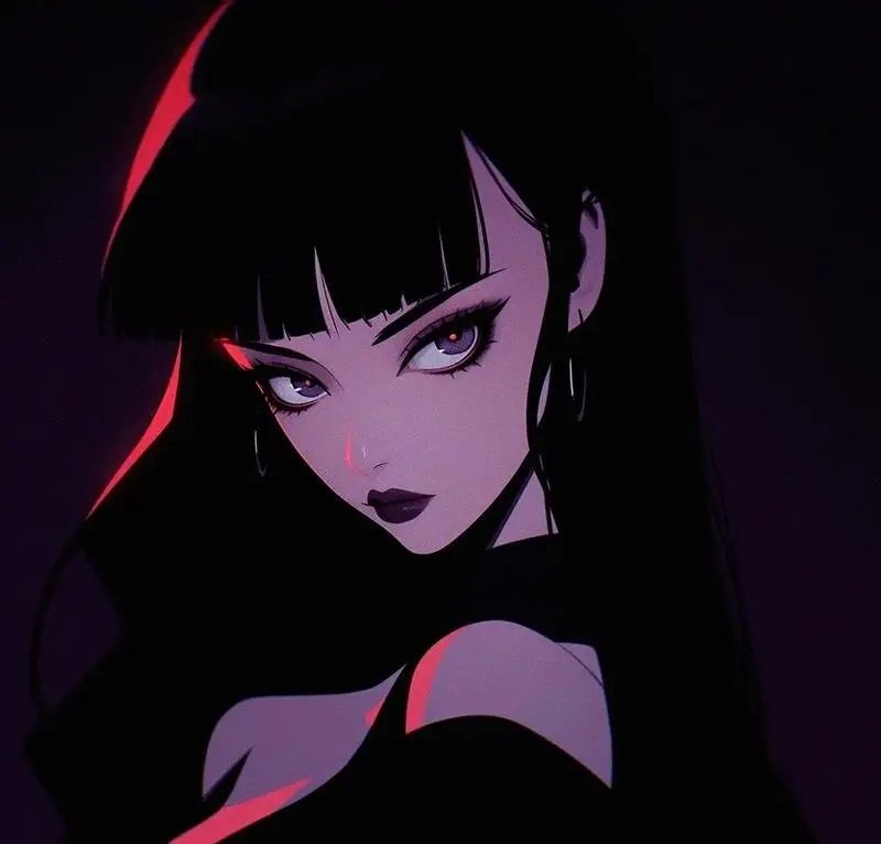 avatar anime nữ ngầu 11