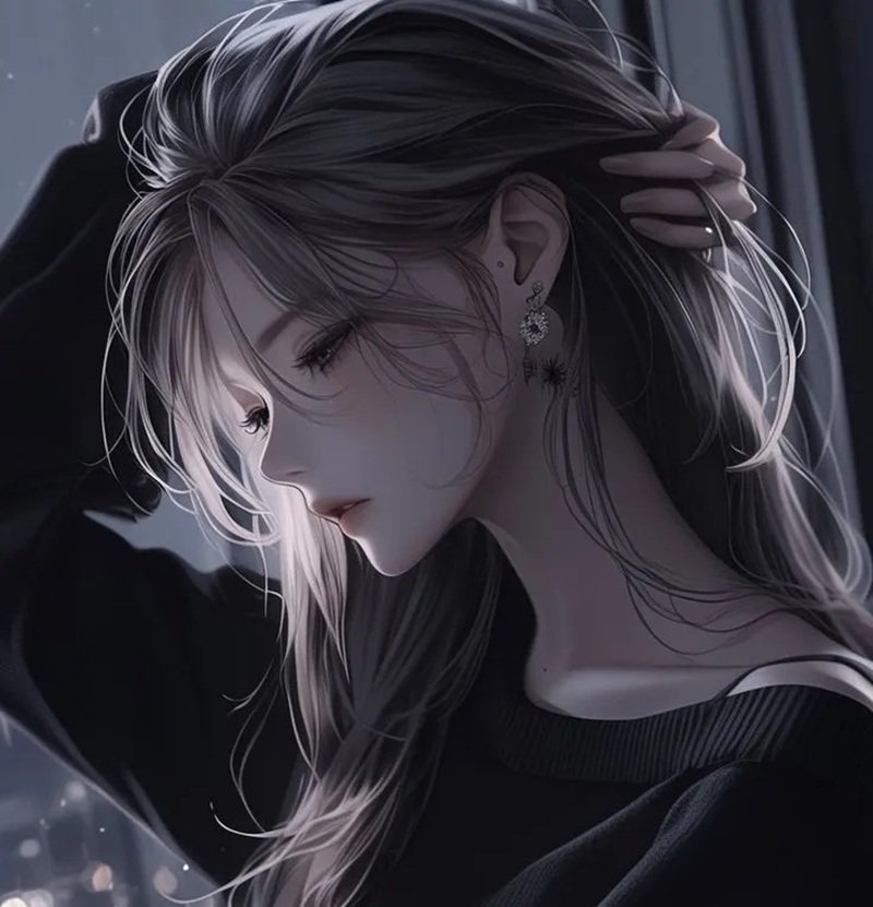 avatar anime nữ ngầu 16