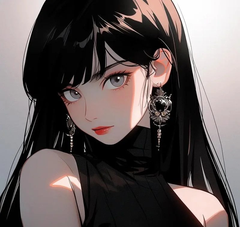 avatar anime nữ ngầu 18