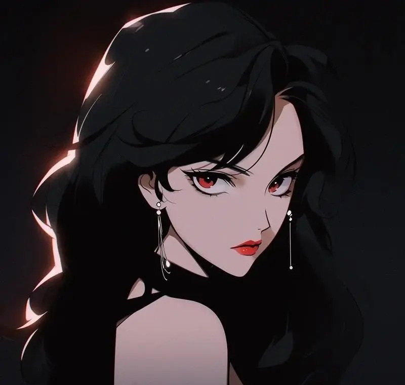 avatar anime nữ ngầu 20