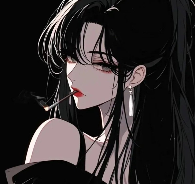 avatar anime nữ ngầu 21