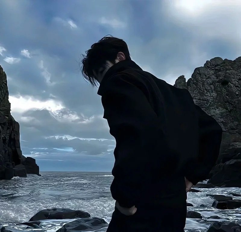 avatar ảnh trai đẹp che mặt 33