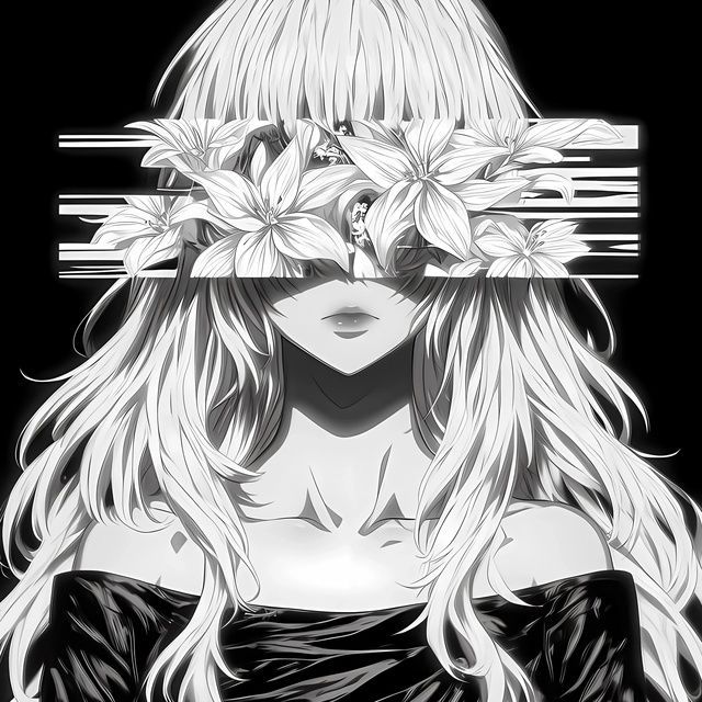 Avatar Đen Trắng Buồn 15