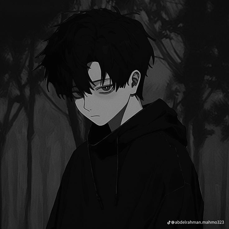 Avatar Đen Trắng Buồn 9