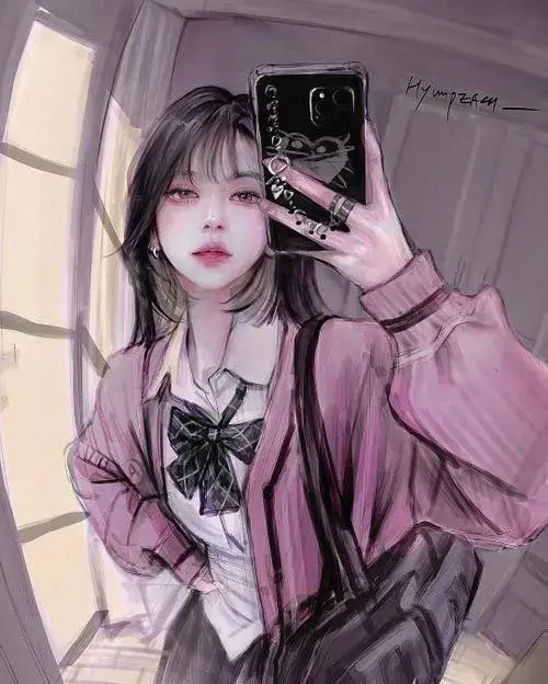 Avatar Nữ cute ngầu 8