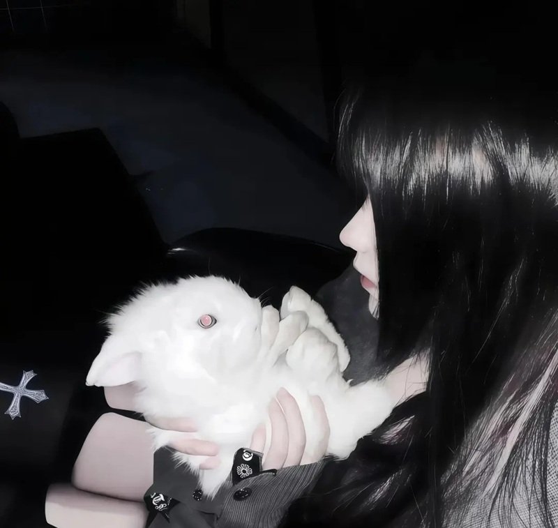 avatar nữ ngầu che mặt 1