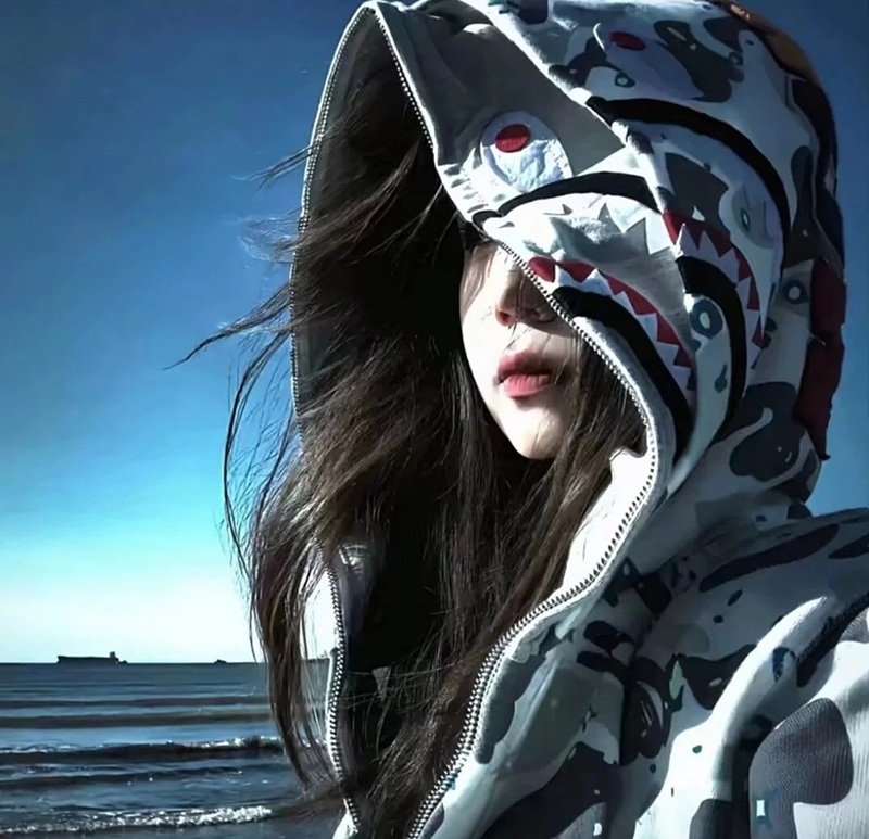 avatar nữ ngầu che mặt 14