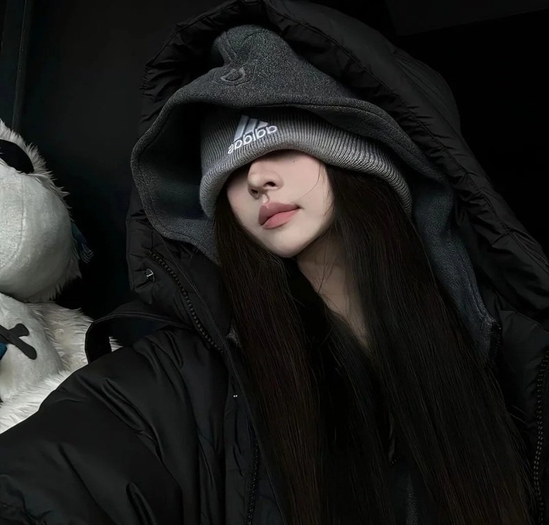 avatar nữ ngầu che mặt 35