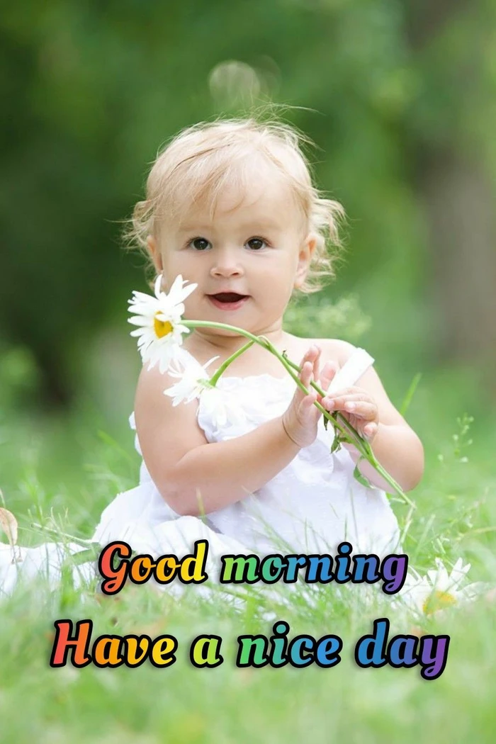 Beautiful Good Morning Baby Images 37