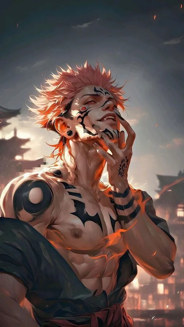 Hình Ảnh Sukuna Ryomen ngầu 142