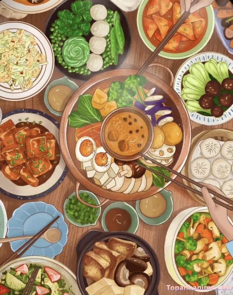 Ảnh đồ ăn anime 14