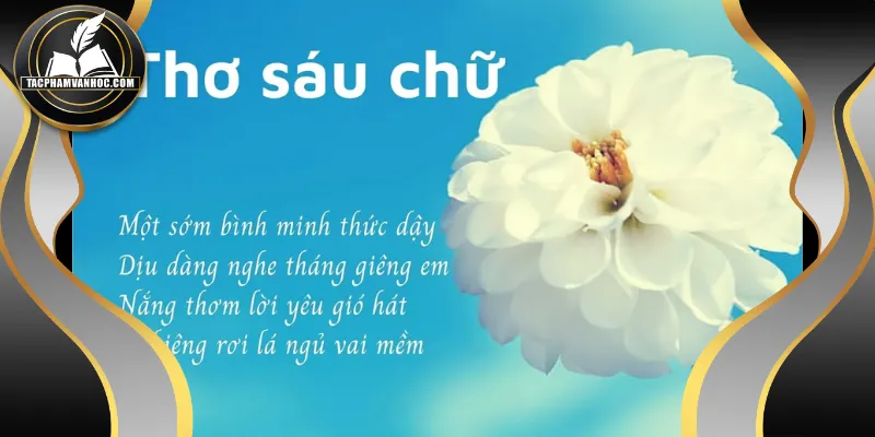 Các đặc điểm nghệ thuật của một bài thơ 6 chữ chuẩn