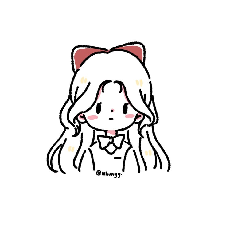 Chibi Girl Cute Dễ Vẽ 7