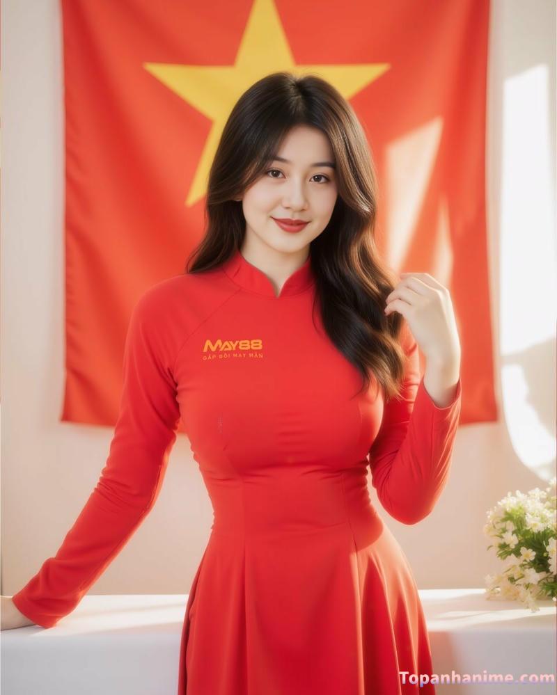 ảnh gái mặc áo dài 53