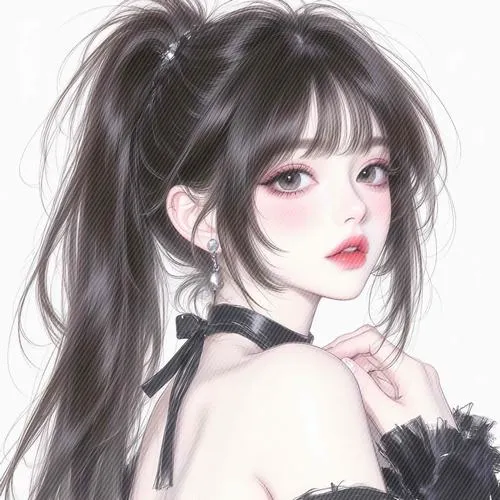 Ảnh Avatar Con Gái Anime Cute 30