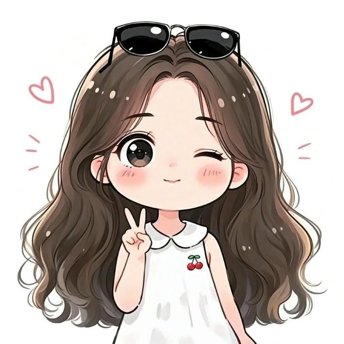 Cute cartoon girl images for whatsapp dp 58