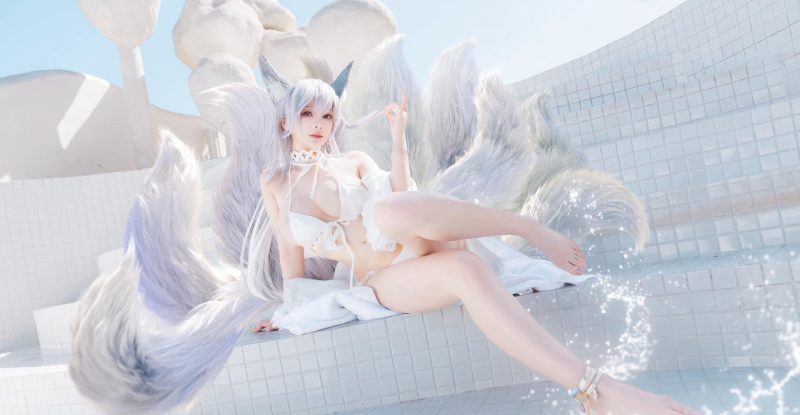 ảnh cosplay anime nữ bikini 32