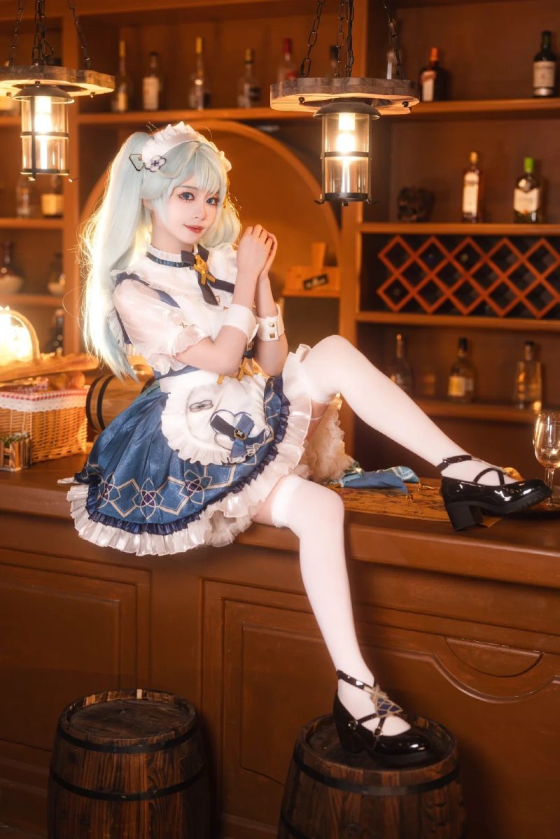 cosplay hầu gái đáng yêu 11