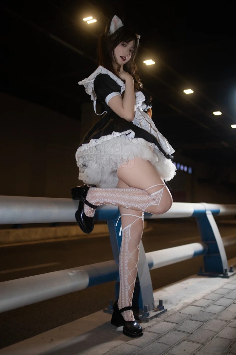 cosplay hầu gái đáng yêu 3