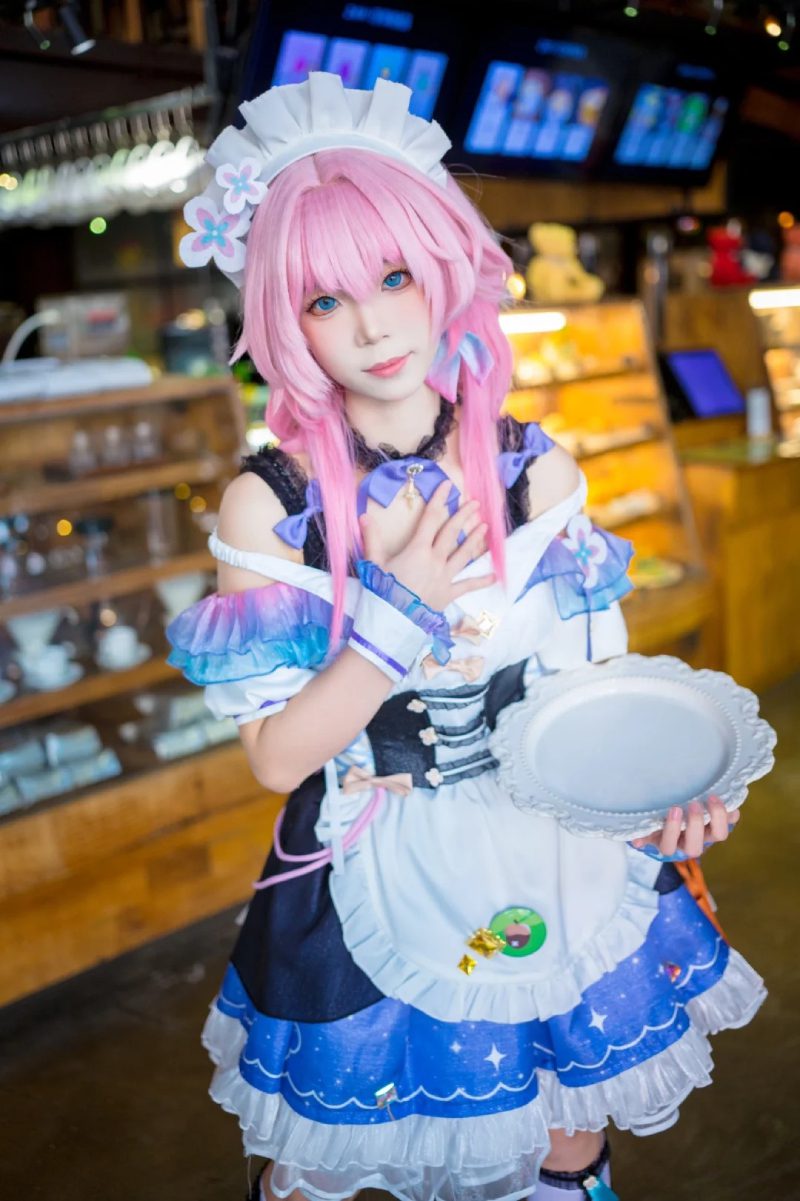 cosplay hầu gái đáng yêu 5