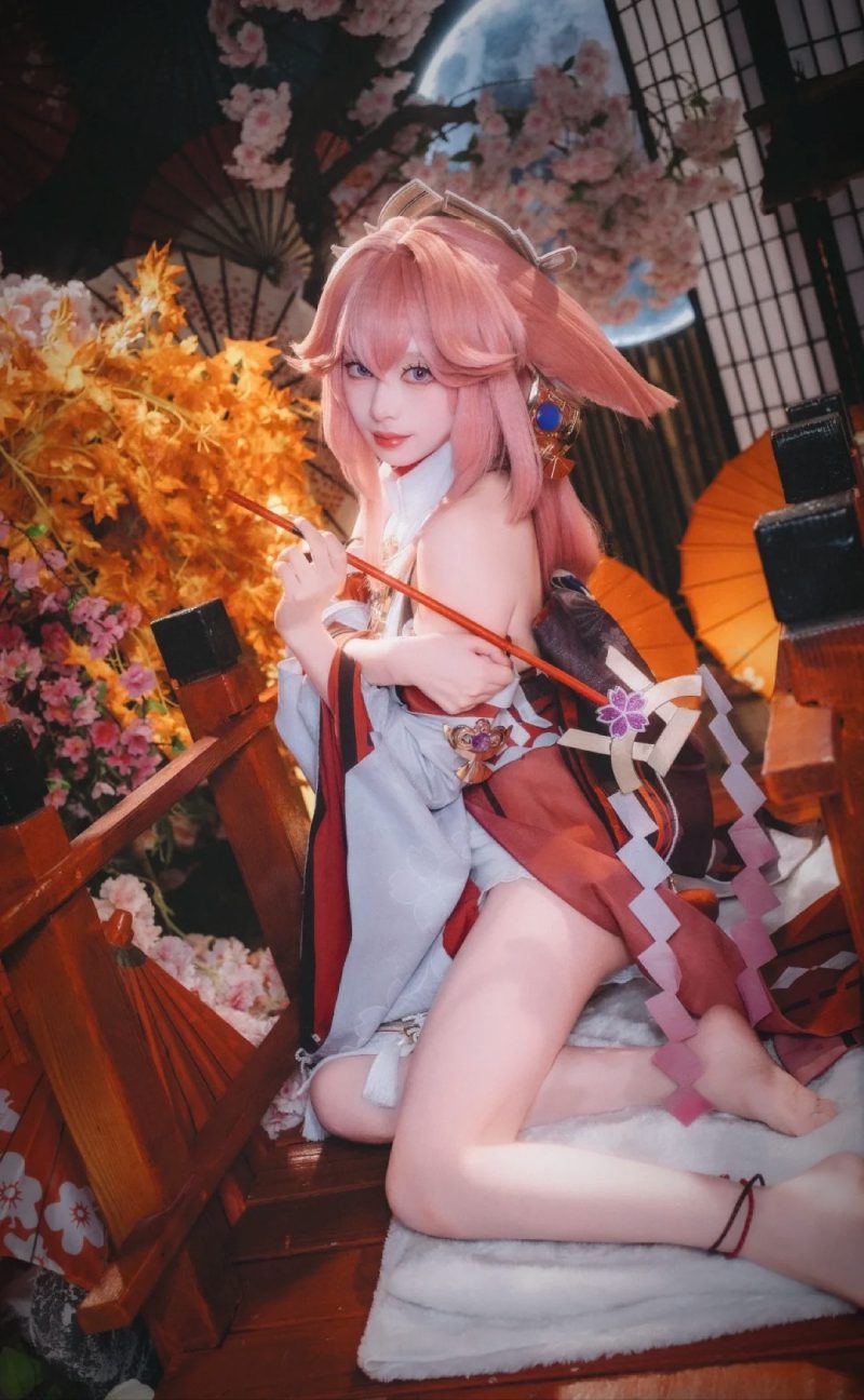 cosplay Yae Miko 9