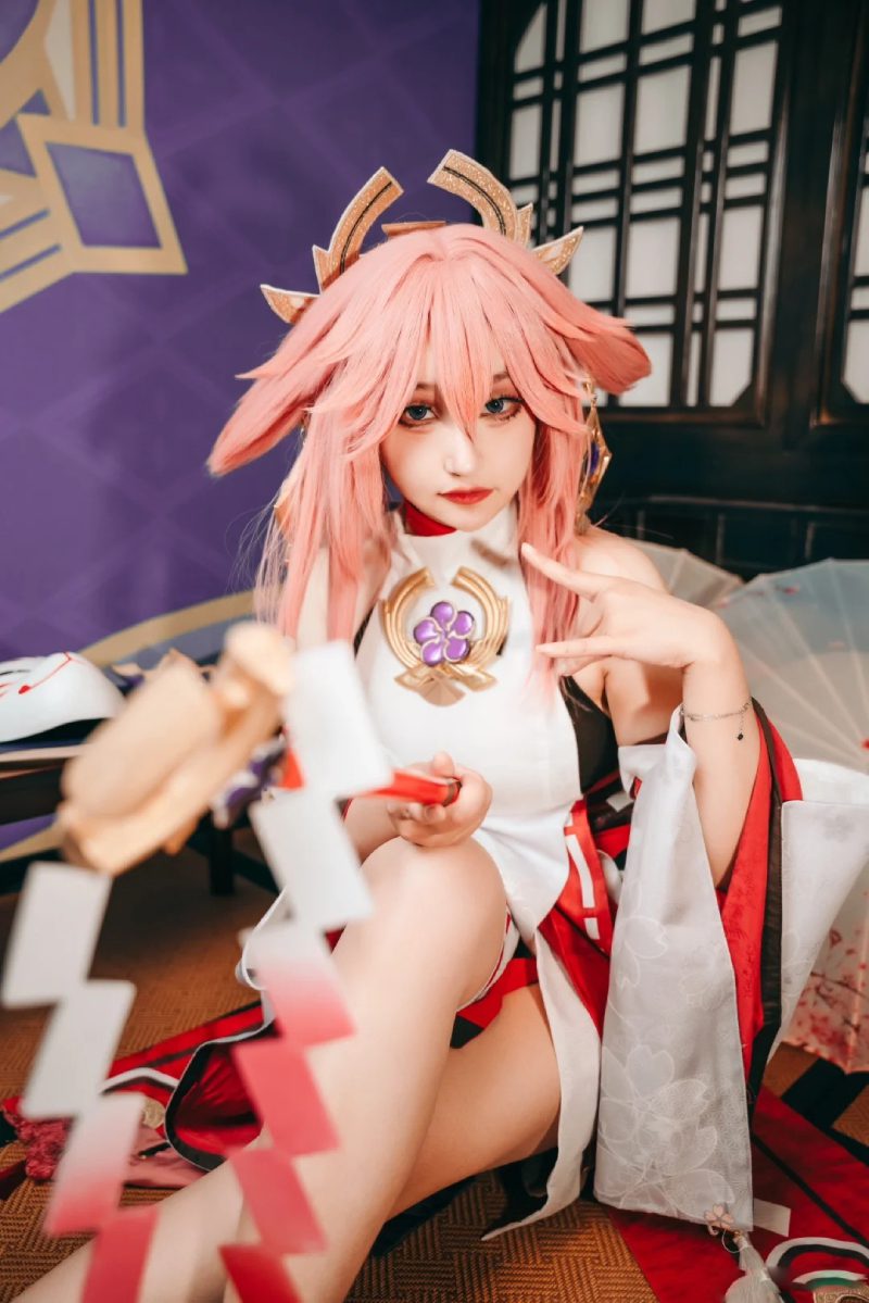 cosplay Yae Miko 17
