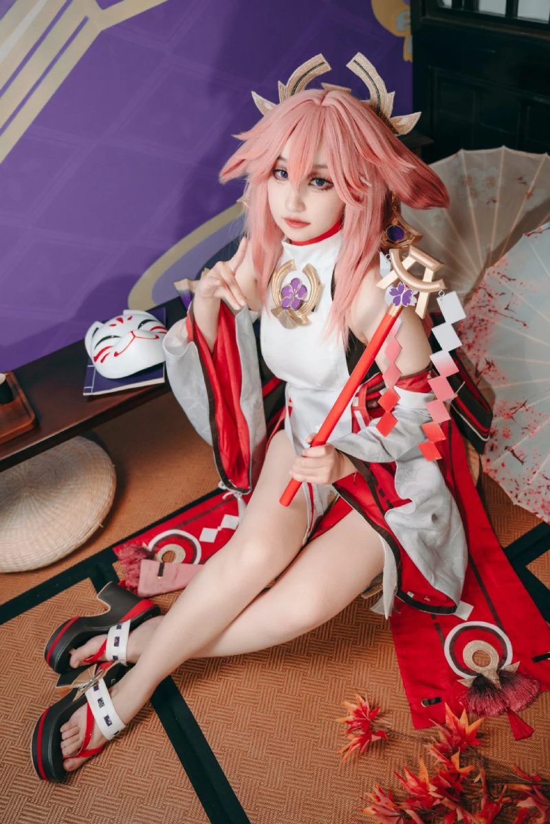 cosplay Yae Miko 18