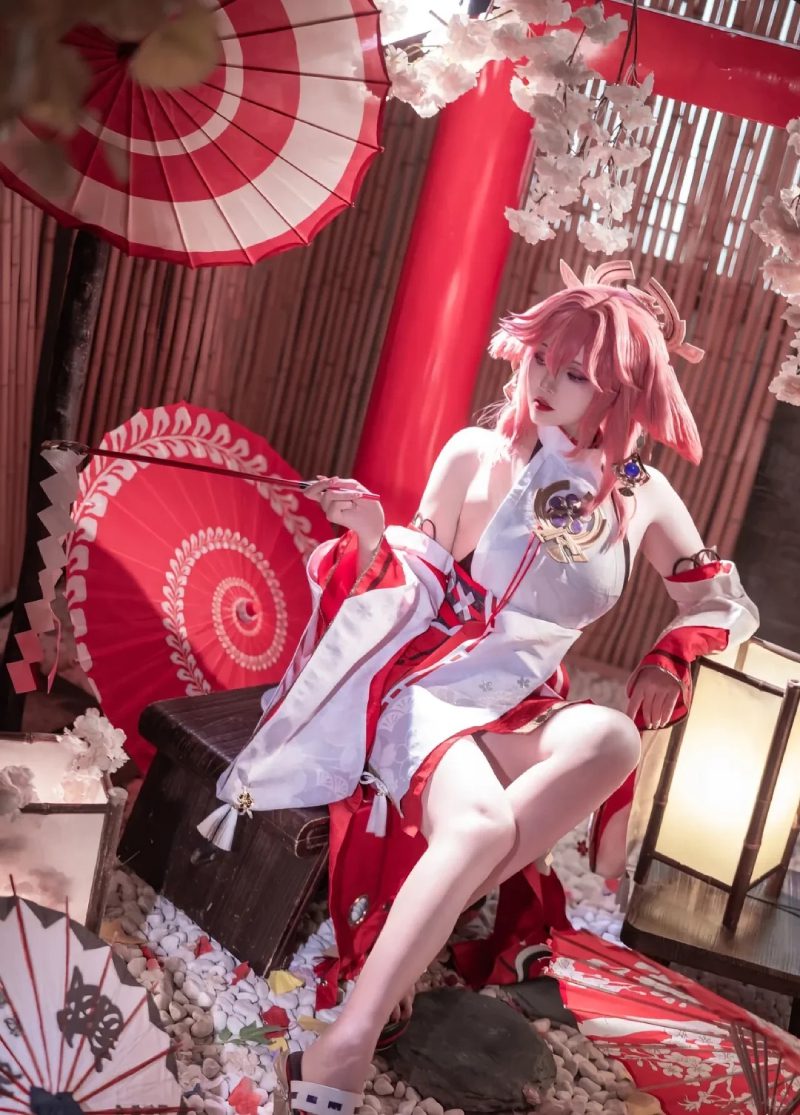 cosplay Yae Miko 24