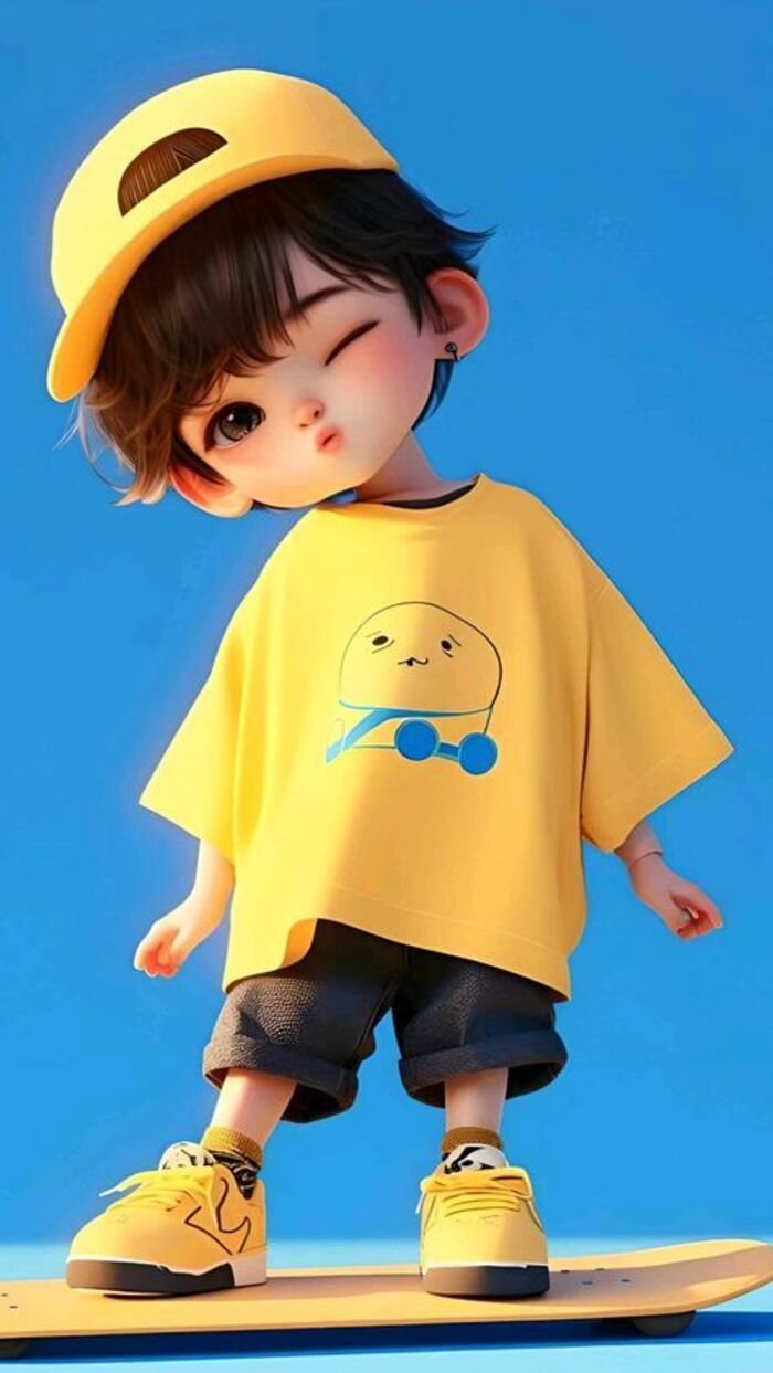 Cute Boy Pic Cartoon 14