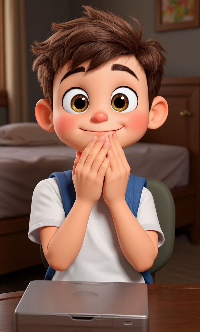 Cute Boy Pic Cartoon 1